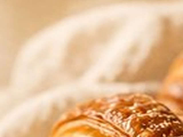 Golden butter croissant